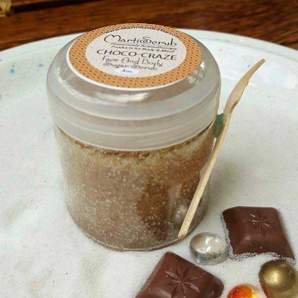 CHOCOLATE SUGAR SCRUB - MartiScrub