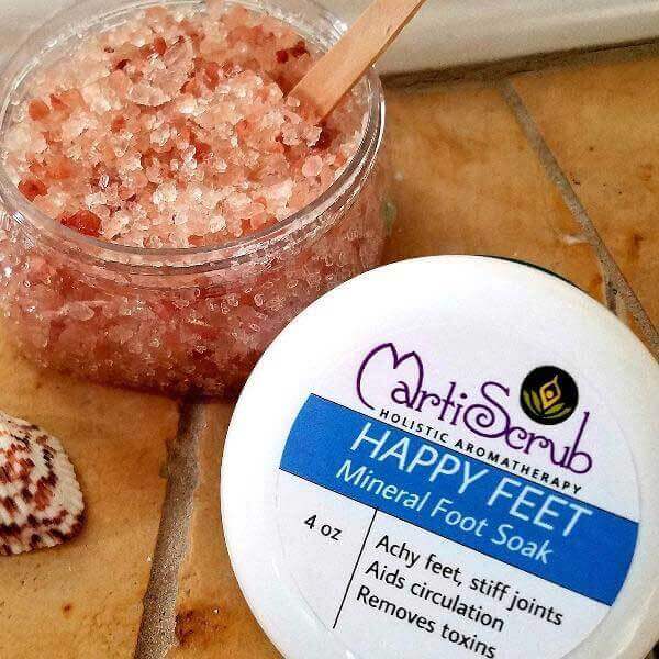 MINERAL FOOT SOAK HAPPY FEET - MartiScrub